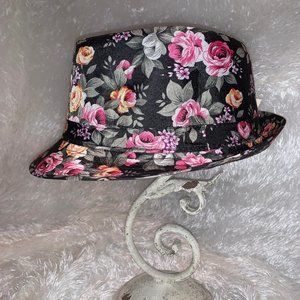 Floral Fedora